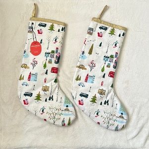 Opalhouse Christmas In The City Stockings